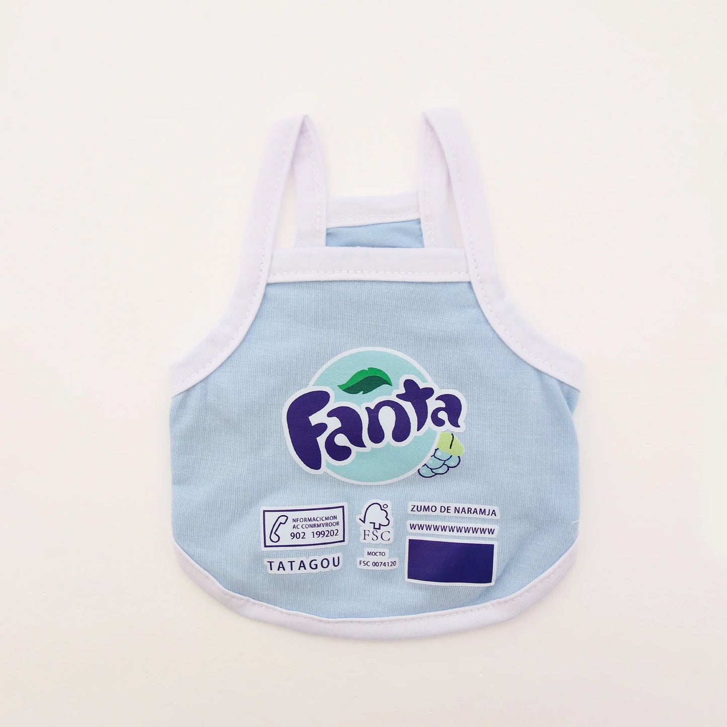 Ropa de Verano "Fanta" para Mascotas