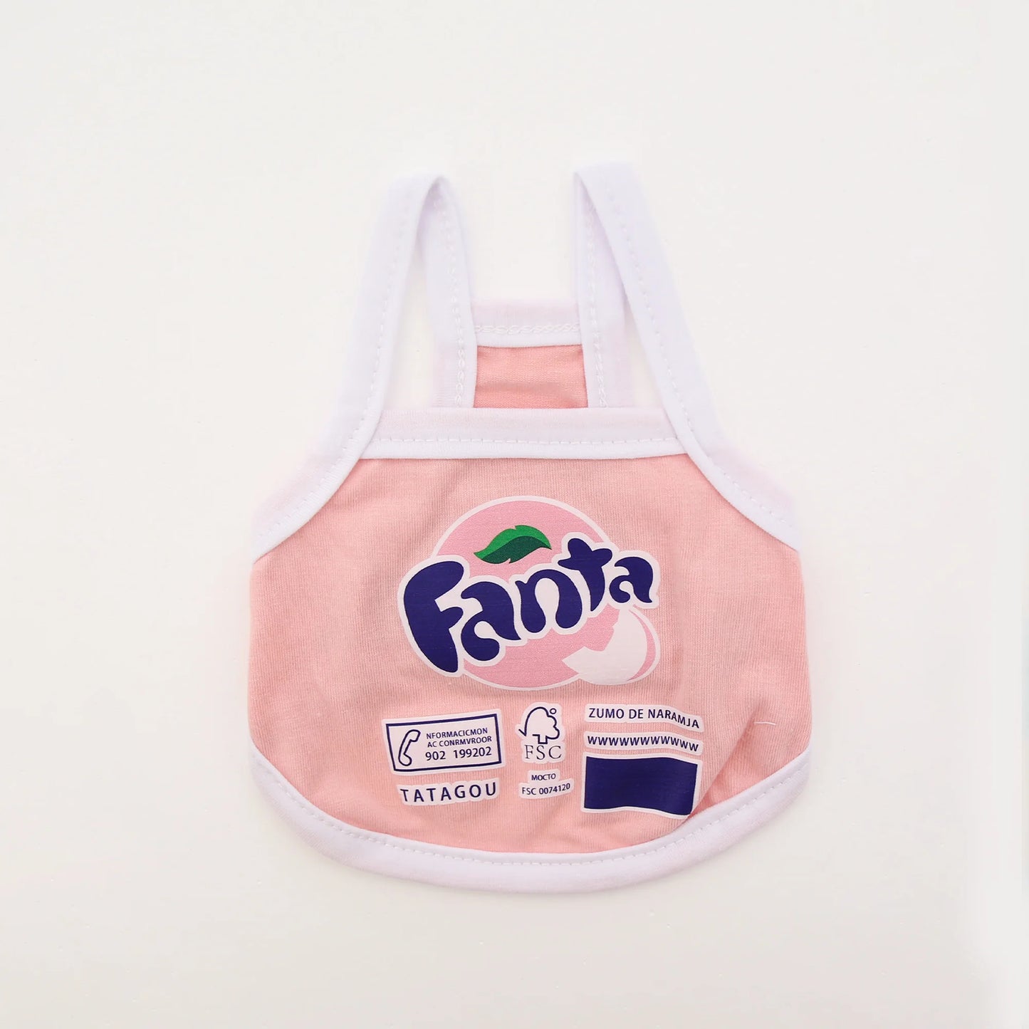 Ropa de Verano "Fanta" para Mascotas