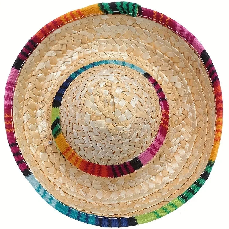 Sombrero de Paja para Mascotas