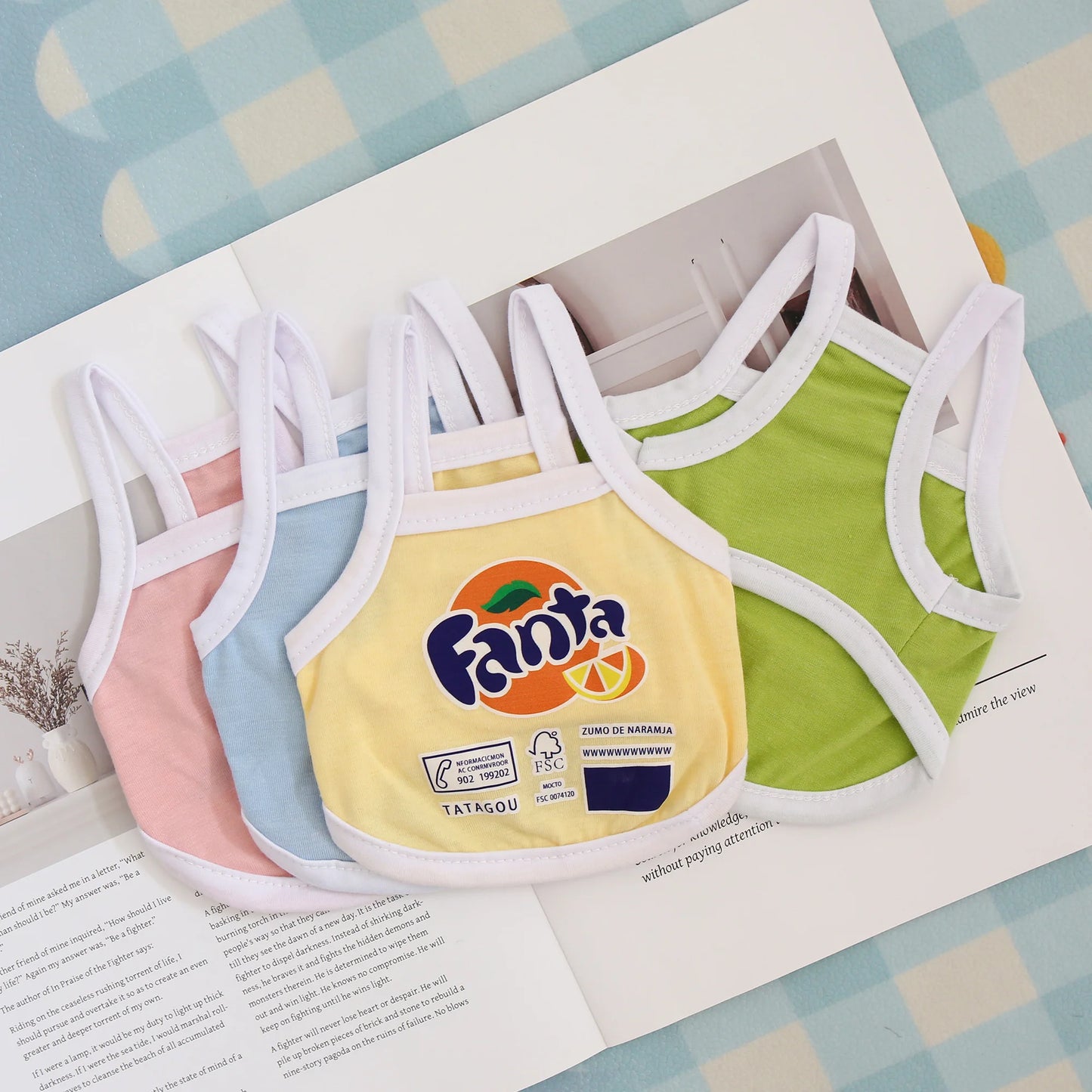 Ropa de Verano "Fanta" para Mascotas