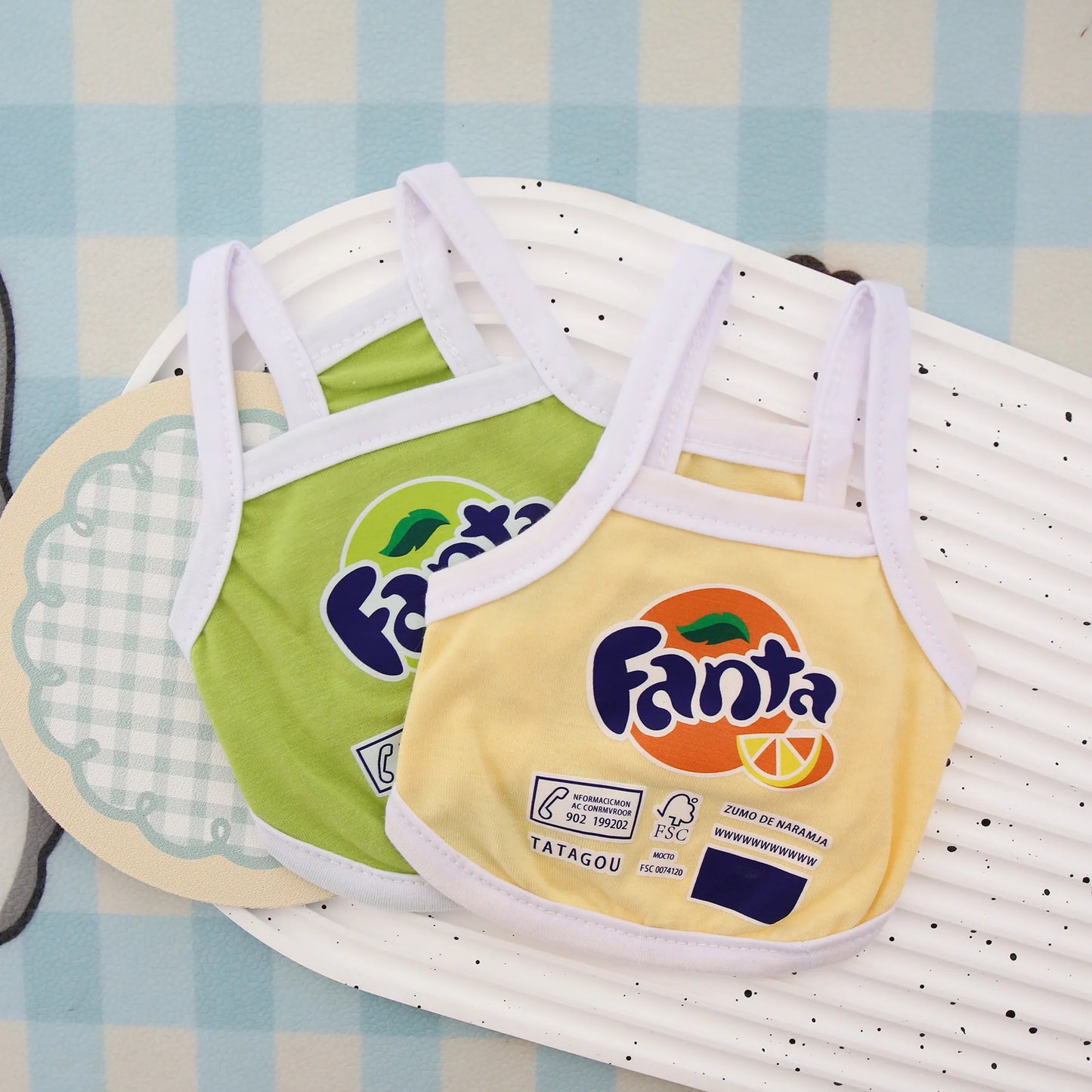Ropa de Verano "Fanta" para Mascotas