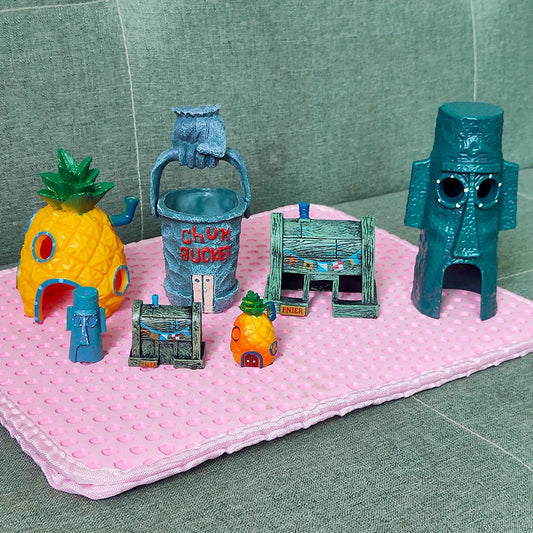 Adornos para Acuario "Bob Esponja"