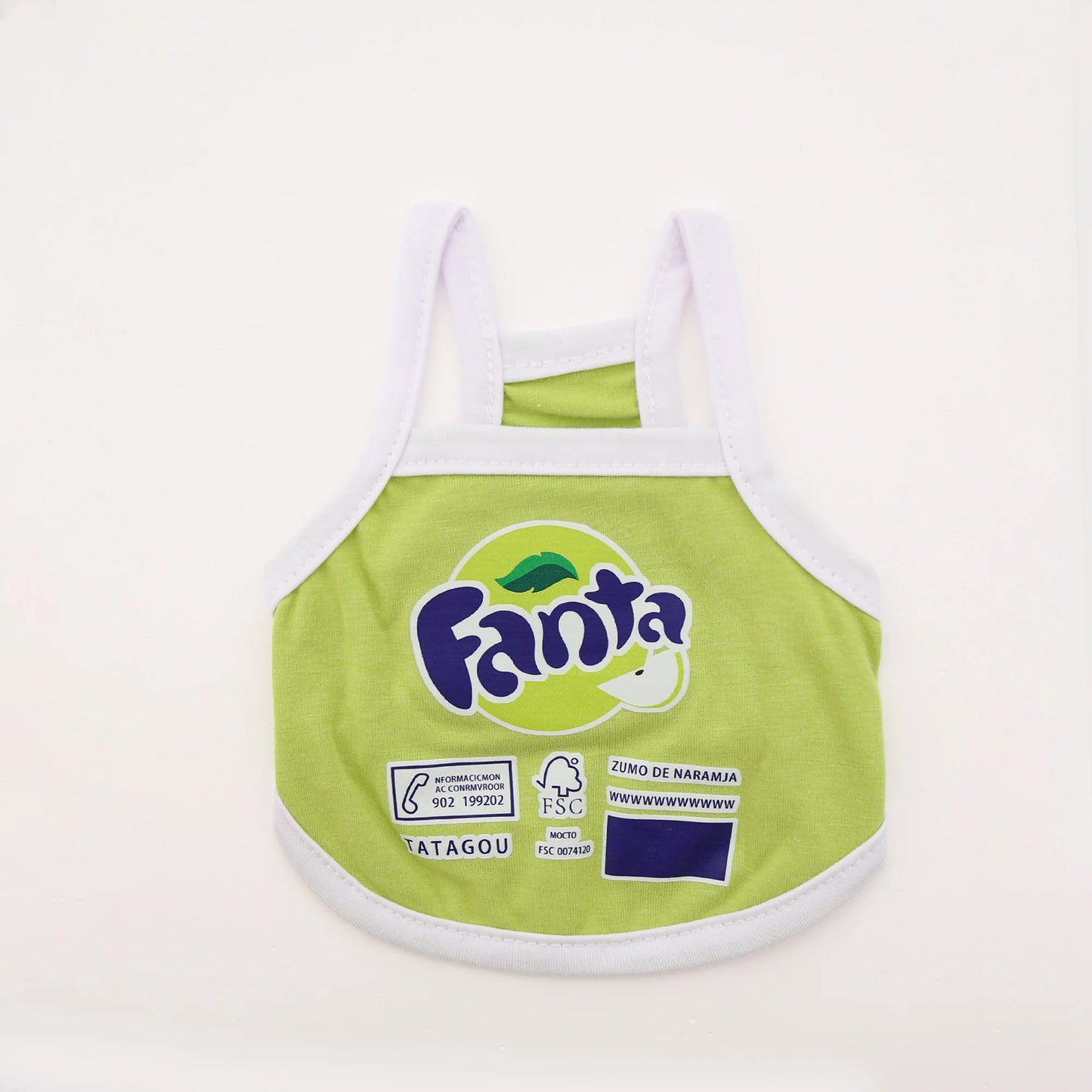 Ropa de Verano "Fanta" para Mascotas