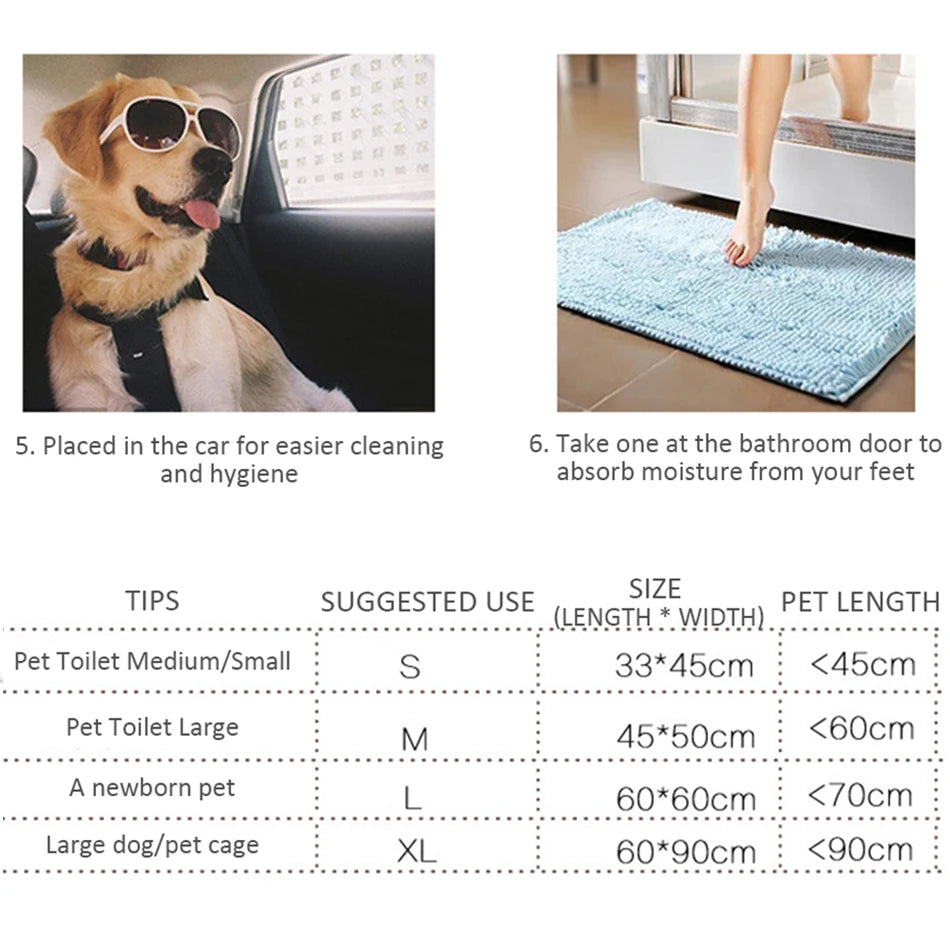 Pañales Absorbentes para Mascotas