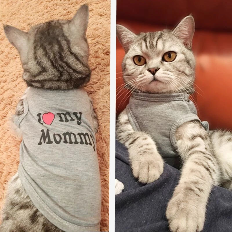 Ropa "I Love my Mommy / Daddy" para Mascotas