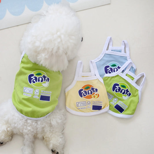 Ropa de Verano "Fanta" para Mascotas