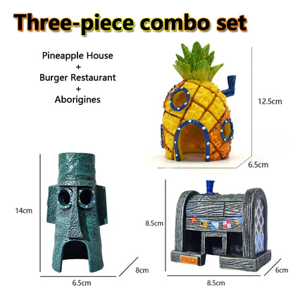 Adornos para Acuario "Bob Esponja"