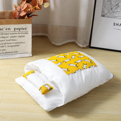 Cama Cálida tipo saco para Mascotas