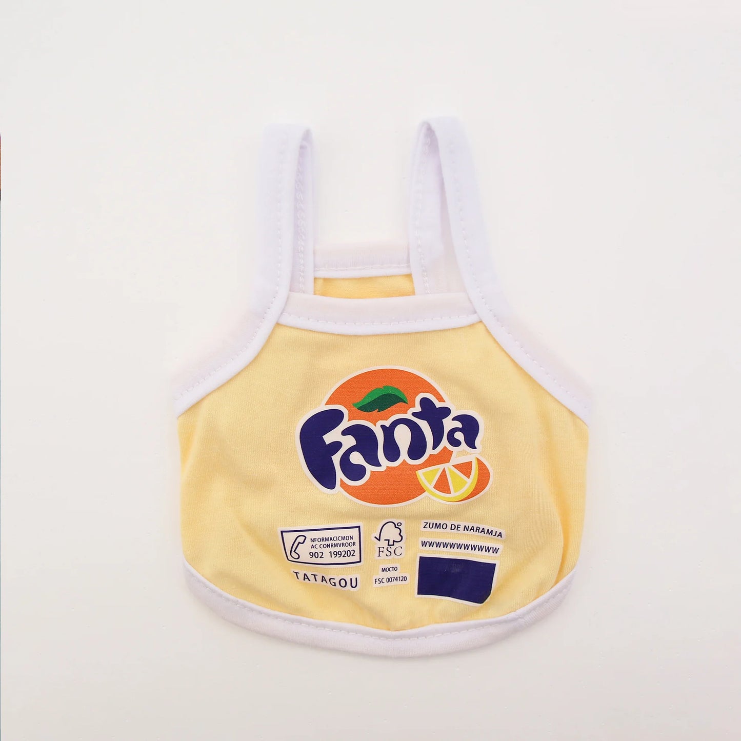 Ropa de Verano "Fanta" para Mascotas