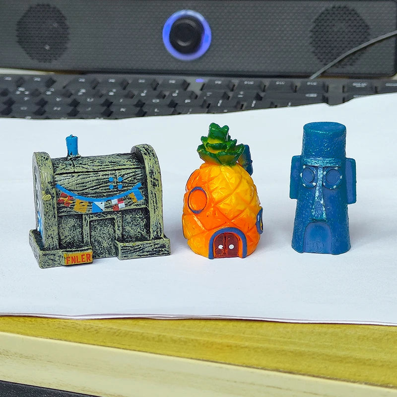Adornos para Acuario "Bob Esponja"